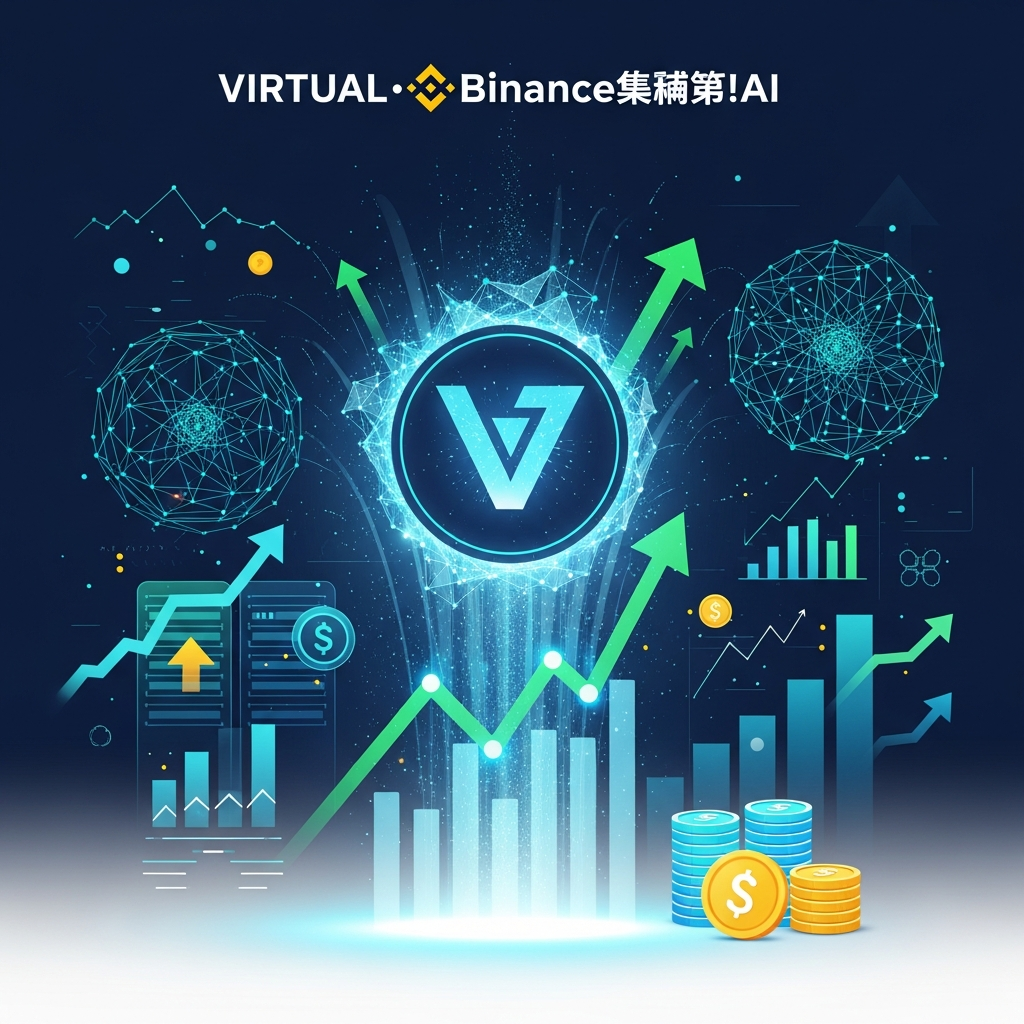 VIRTUAL、Binance新規上場！AIエージェント特化の流動性が爆発