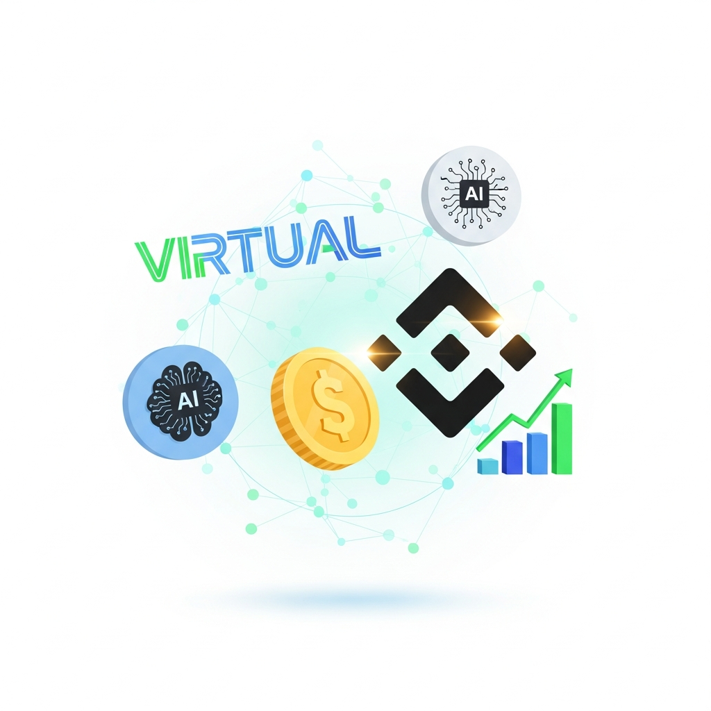 BinanceがVIRTUALを新規上場、5000万ドルのAI支援基金も