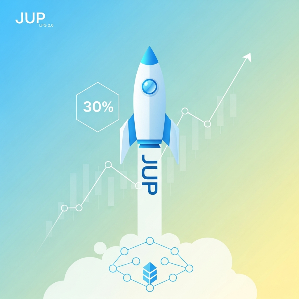 JUPが「LFG 2.0」始動、最大30%還元で価格が急騰