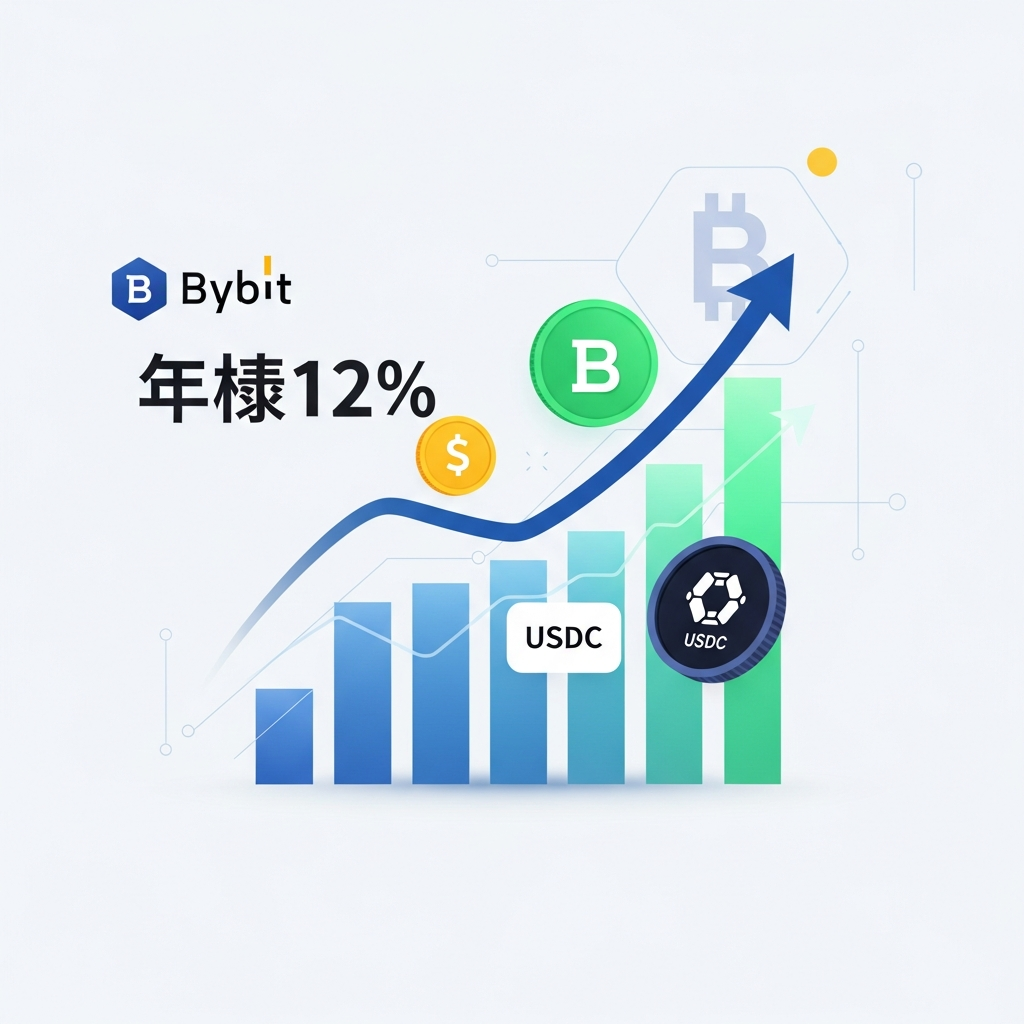 【年利12%】Bybit（バイビット）USDC貸出運用で手堅く増やす