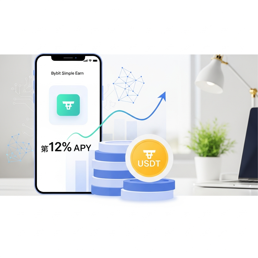 【年利12%】Bybit Simple EarnでのUSDT安定運用プラン