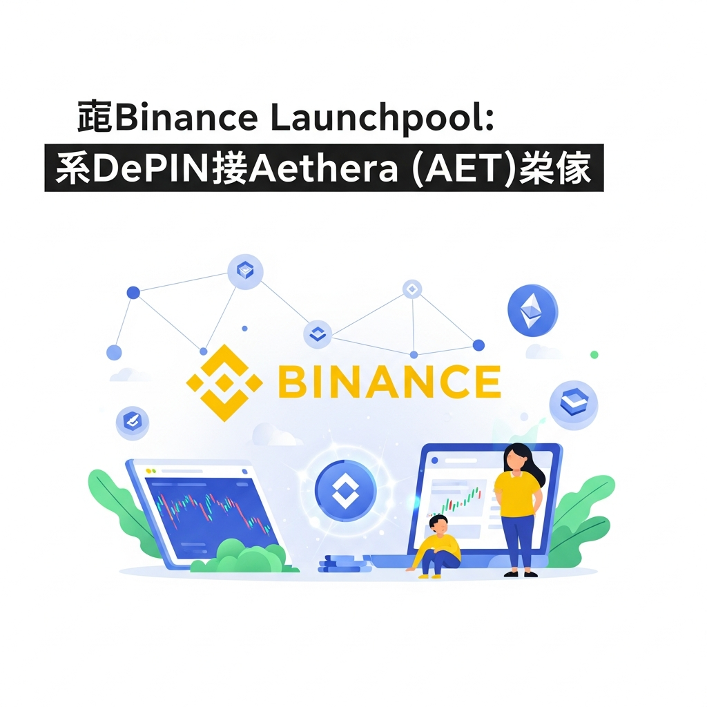 【最速】Binance Launchpool：次世代DePINプロジェクト「Aethera (AET)」の取扱い開始