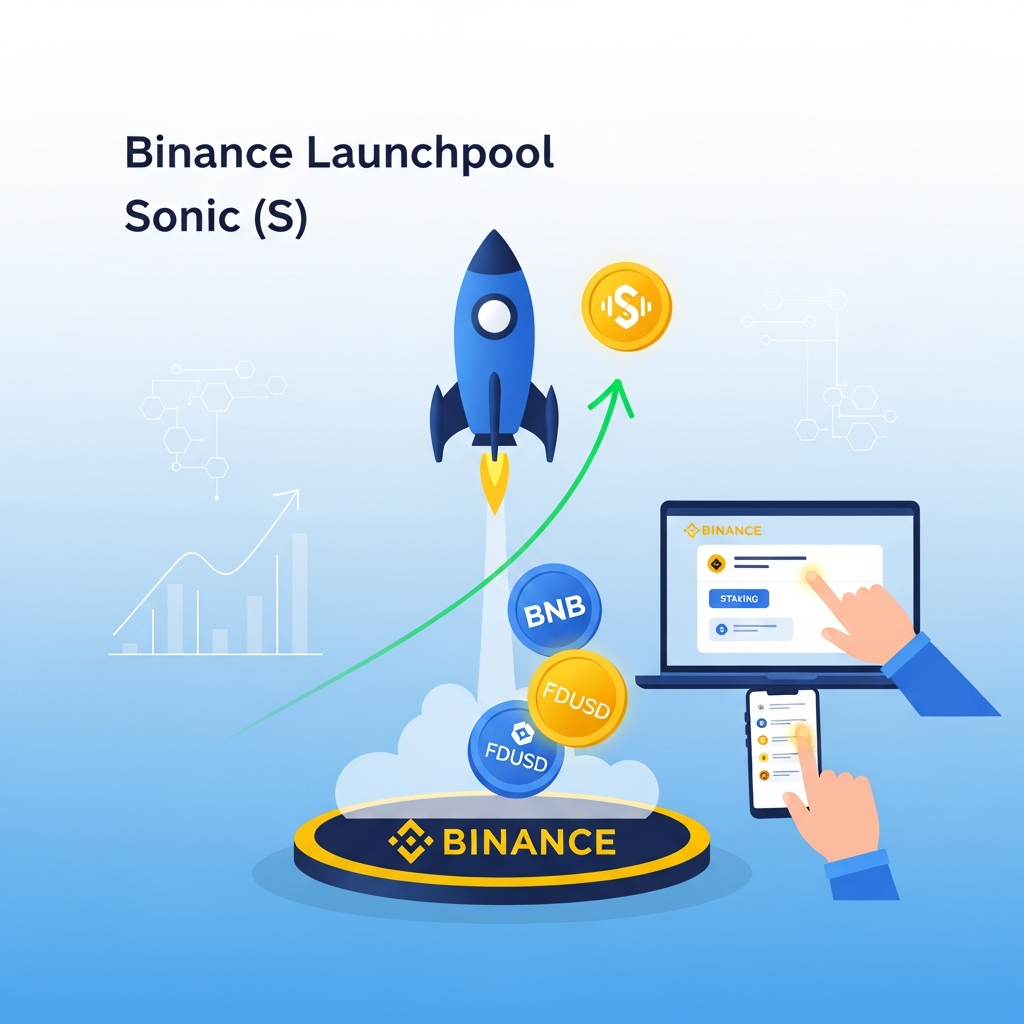 【最速】Binance LaunchpoolにてSonic (S) が登場！BNB/FDUSDステーキングで報酬獲得