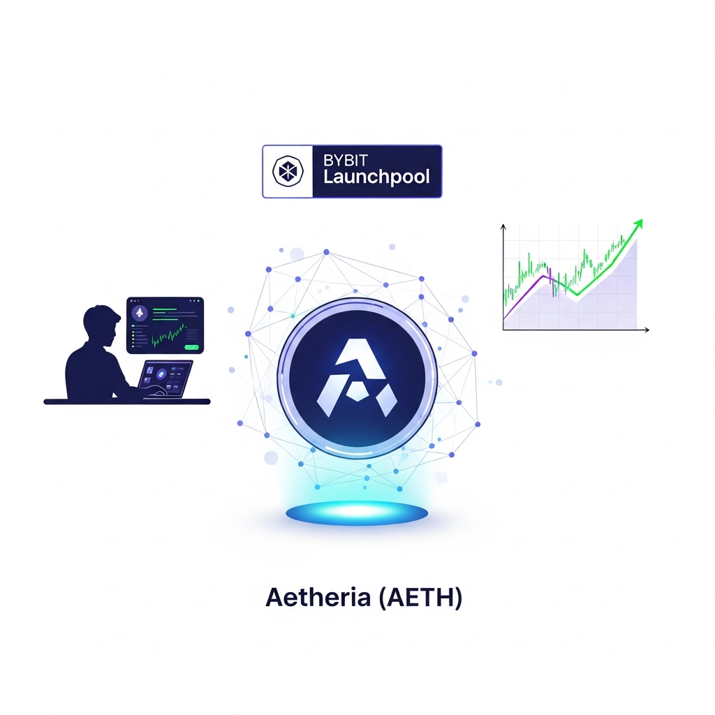 【最速】Bybitローンチプール「Aetheria (AETH)」開催！ステーキングで新トークンを獲得