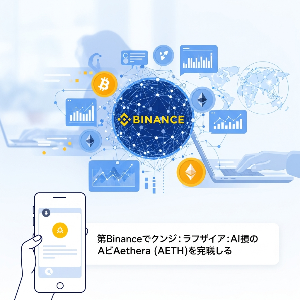 【最速】Binanceローンチプール：次世代AIデータレイヤー「Aethera (AETH)」上場決定