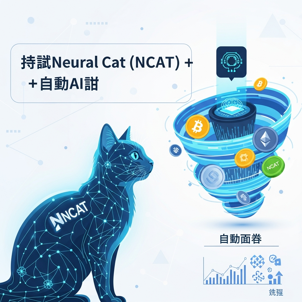 【爆益期待】Neural Cat (NCAT) ＋ 自律型AIエージェント・ナラティブ