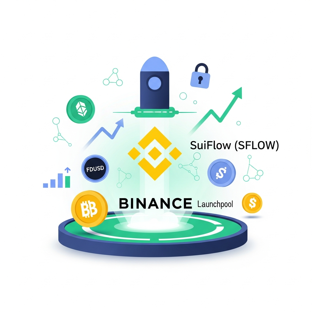 【最速】Binanceローンチプール：新プロジェクト「SuiFlow (SFLOW)」上場決定！BNB/FDUSDステーキングで報酬獲得