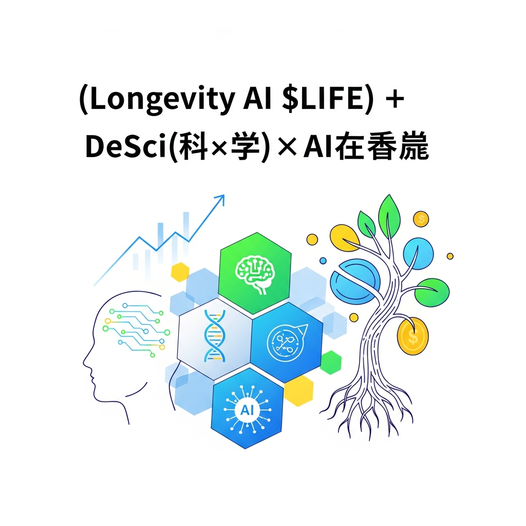 【爆益期待】Longevity AI ($LIFE) + DeSci（分散型科学）×AIナラティブ