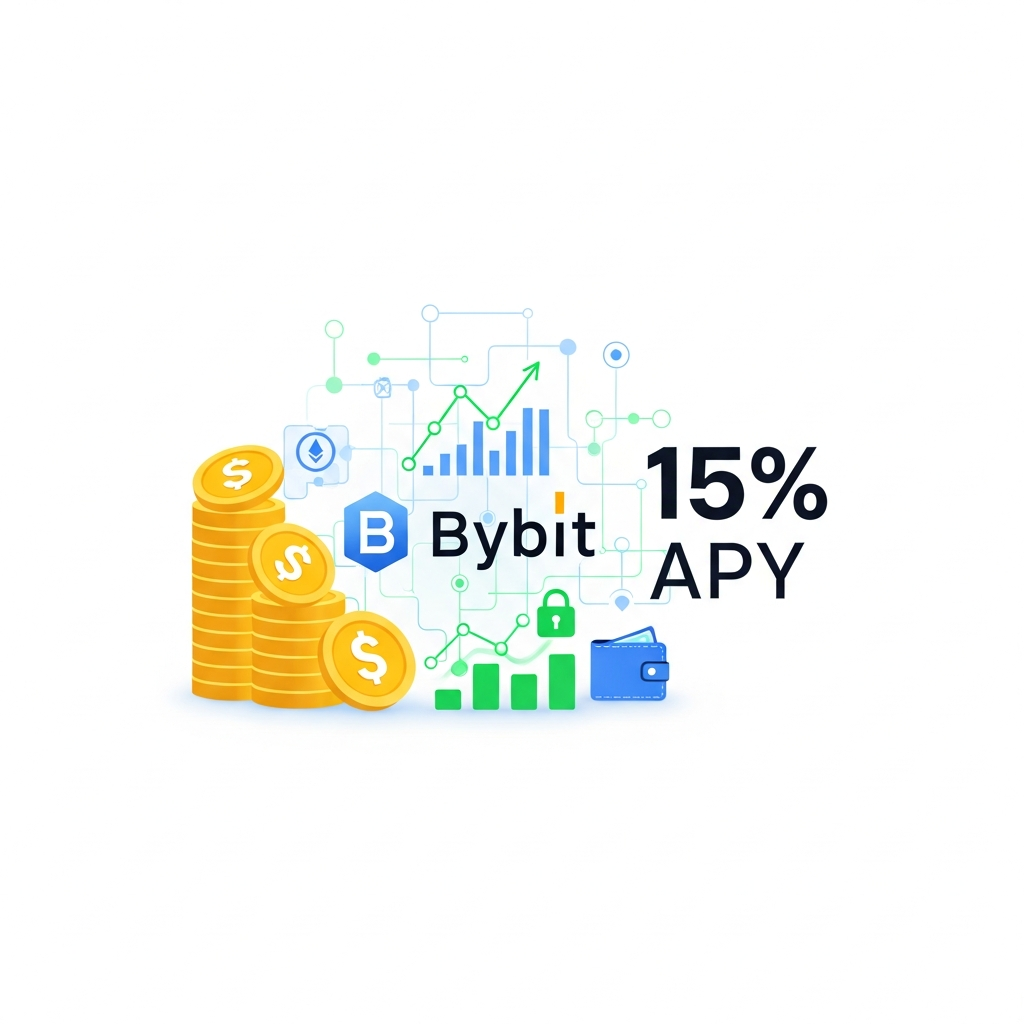 【年利15%】Bybit（バイビット）のUSDTシンプルステーキングで手堅く増やす