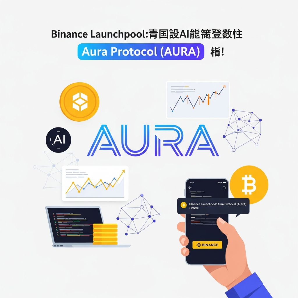 【最速】Binance Launchpool：次世代AIインフラ「Aura Protocol (AURA)」が上場決定！