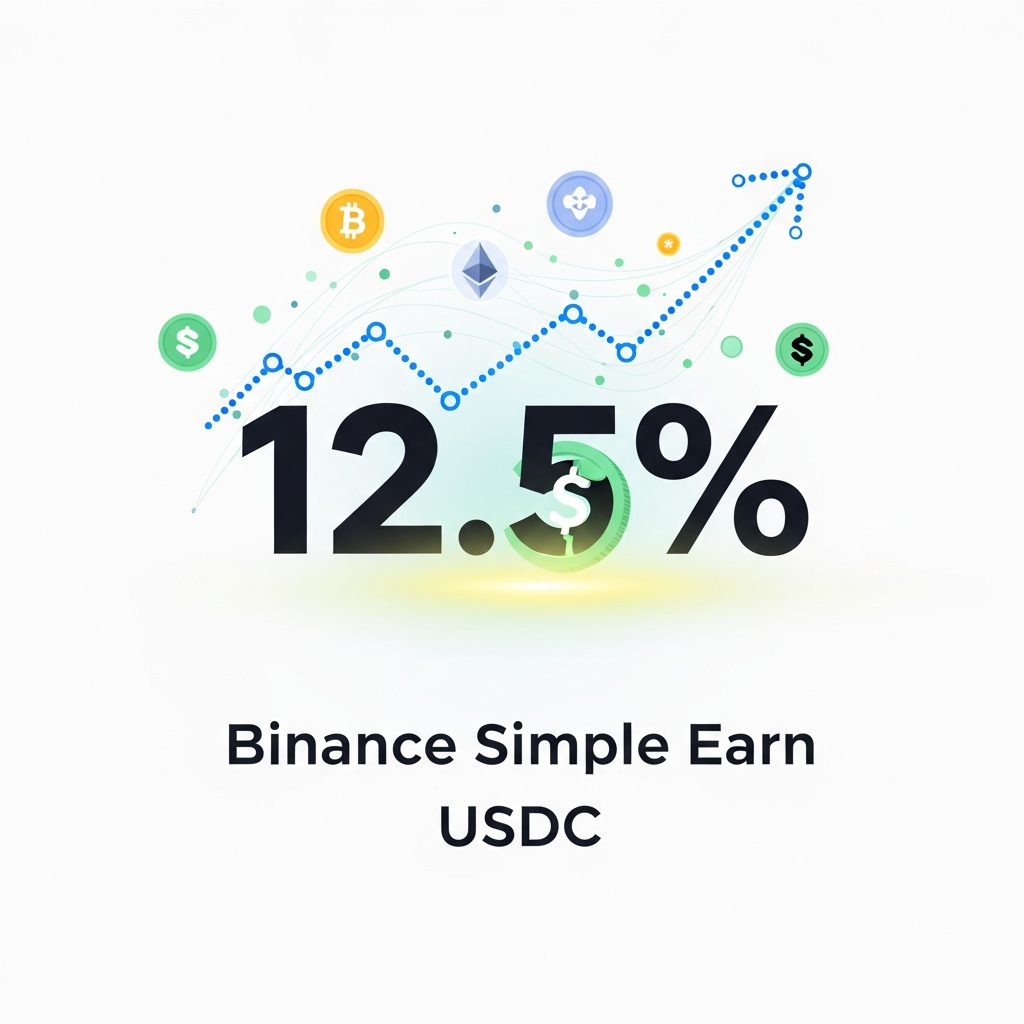 【年利12.5%】Binance Simple EarnでUSDCを賢く運用