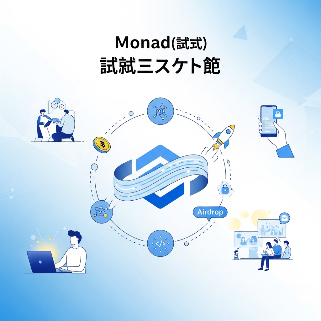 【要注目】Monad（モナド）テストネット エアドロップ攻略