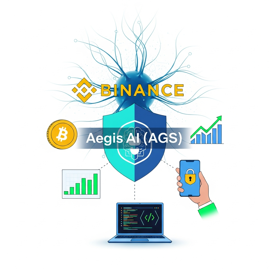 【最速】Binance Launchpool、次世代AIインフラ「Aegis AI (AGS)」の開催を発表