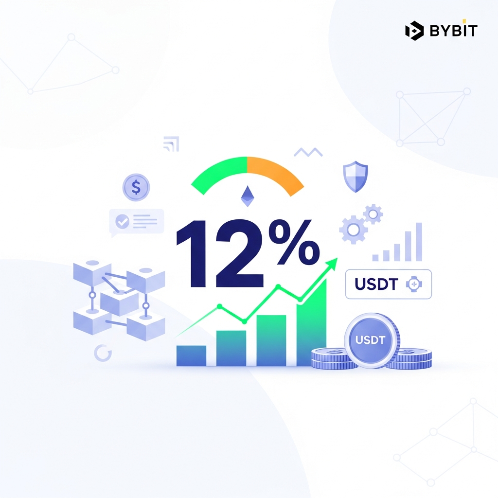 【年利12%】Bybit（バイビット）のUSDT貸出運用（レンディング）