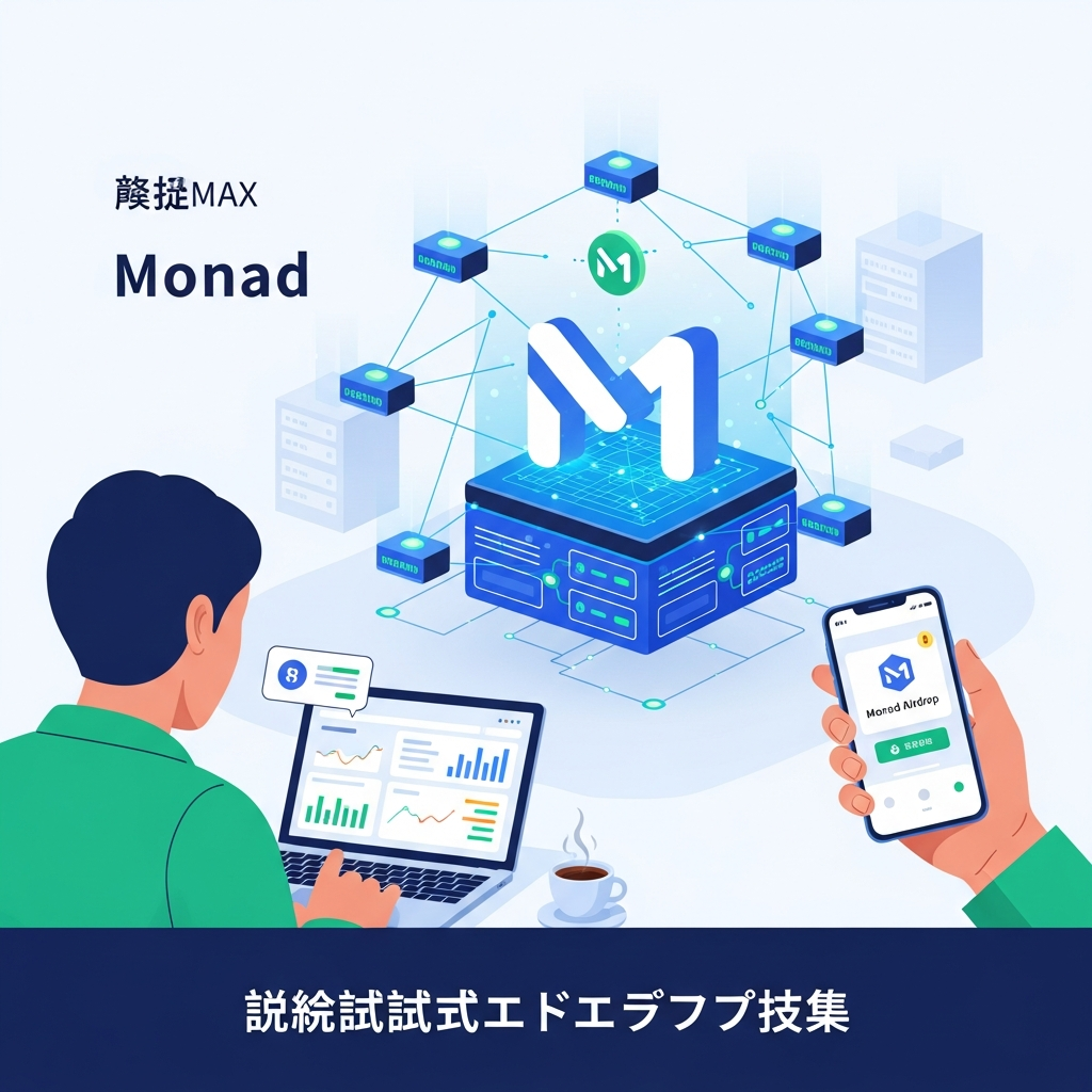 【期待度MAX】Monad（モナド）最終テストネット・エアドロップ攻略