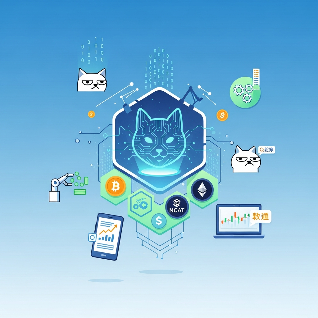 【爆益期待】NeuroCat (NCAT) + 自律型AIエージェントと猫ミームの融合