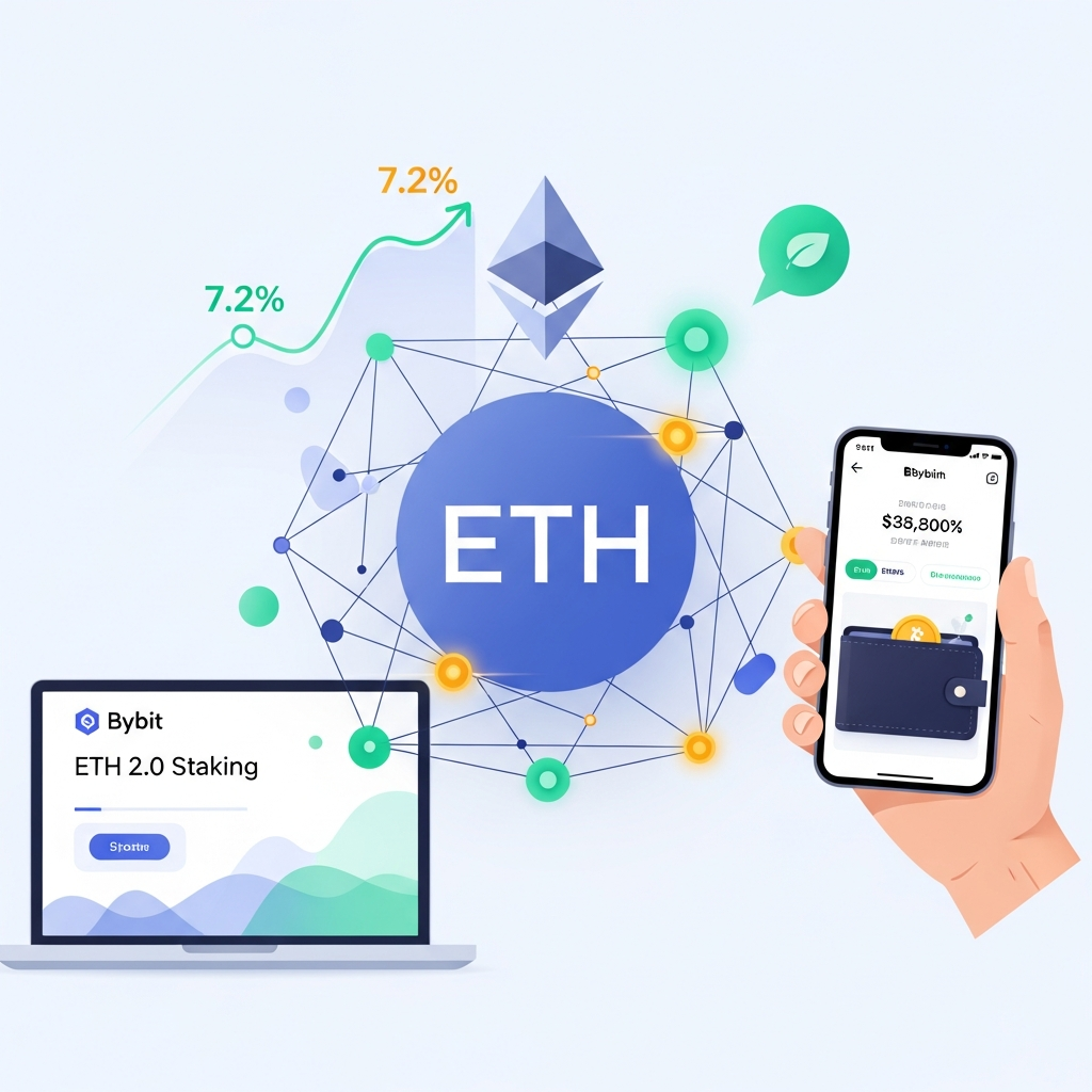 【年利7.2%】Bybit ETH 2.0ステーキング（リキッドステーキング）