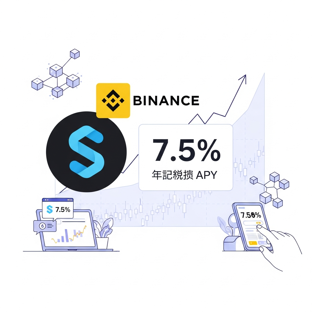 【年利7.5%】Binance（バイナンス）SOLステーキング