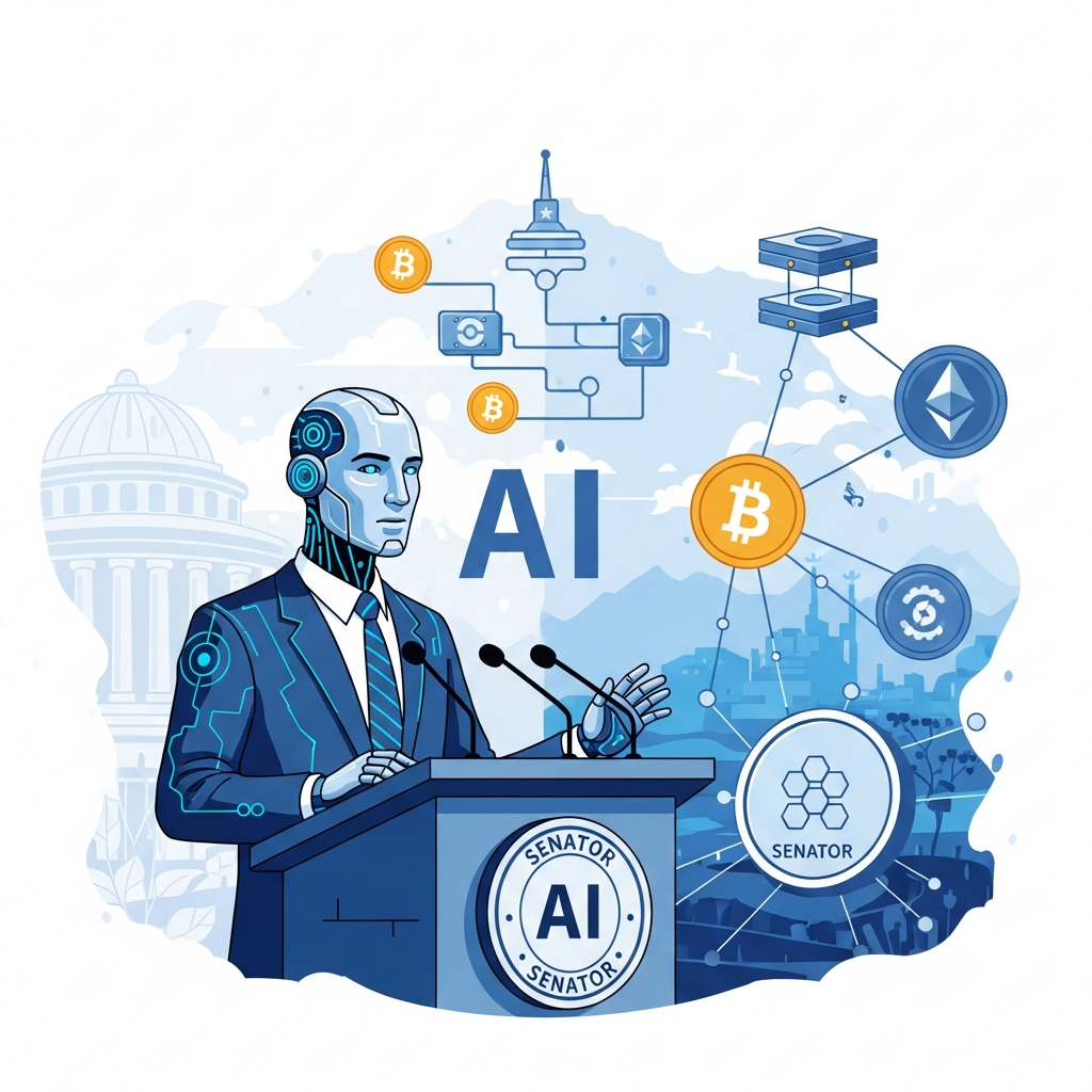【爆益期待】AI Senator (SENATOR) + 次世代AI政治ナラティブ