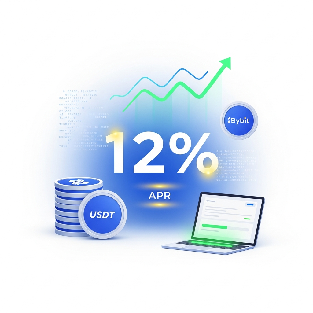 【年利12%】Bybit（バイビット）貸出サービスでUSDTを堅実に増やす