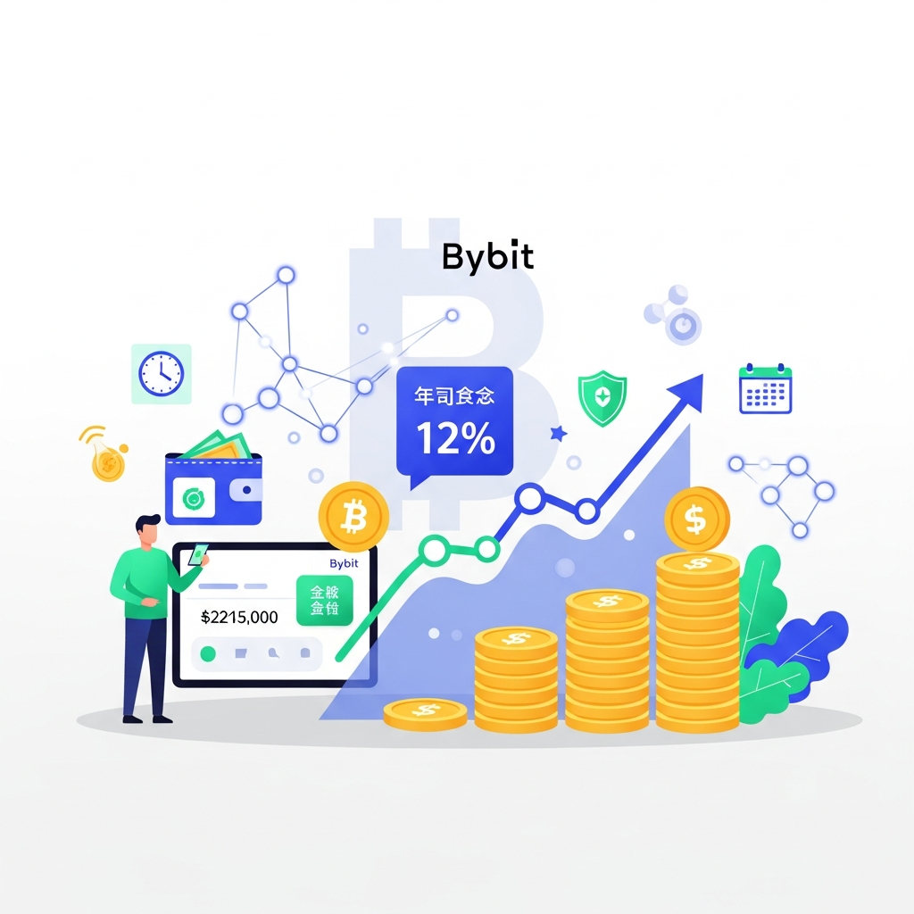 【年利12%】Bybit（バイビット）のUSDTフレキシブル預入で着実に増やす