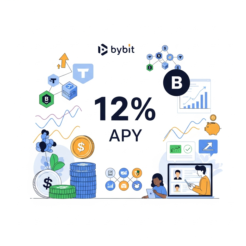【年利12%】Bybit（バイビット）貸付ステーキングでUSDTを手堅く運用