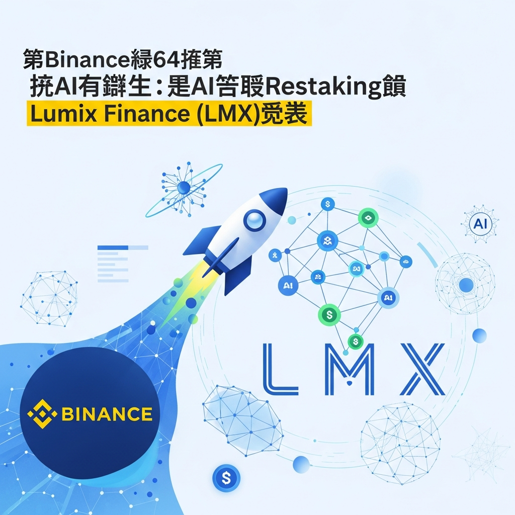 【最速】Binance第64弾ローンチプール：次世代AI×Restaking「Lumix Finance (LMX)」上場決定