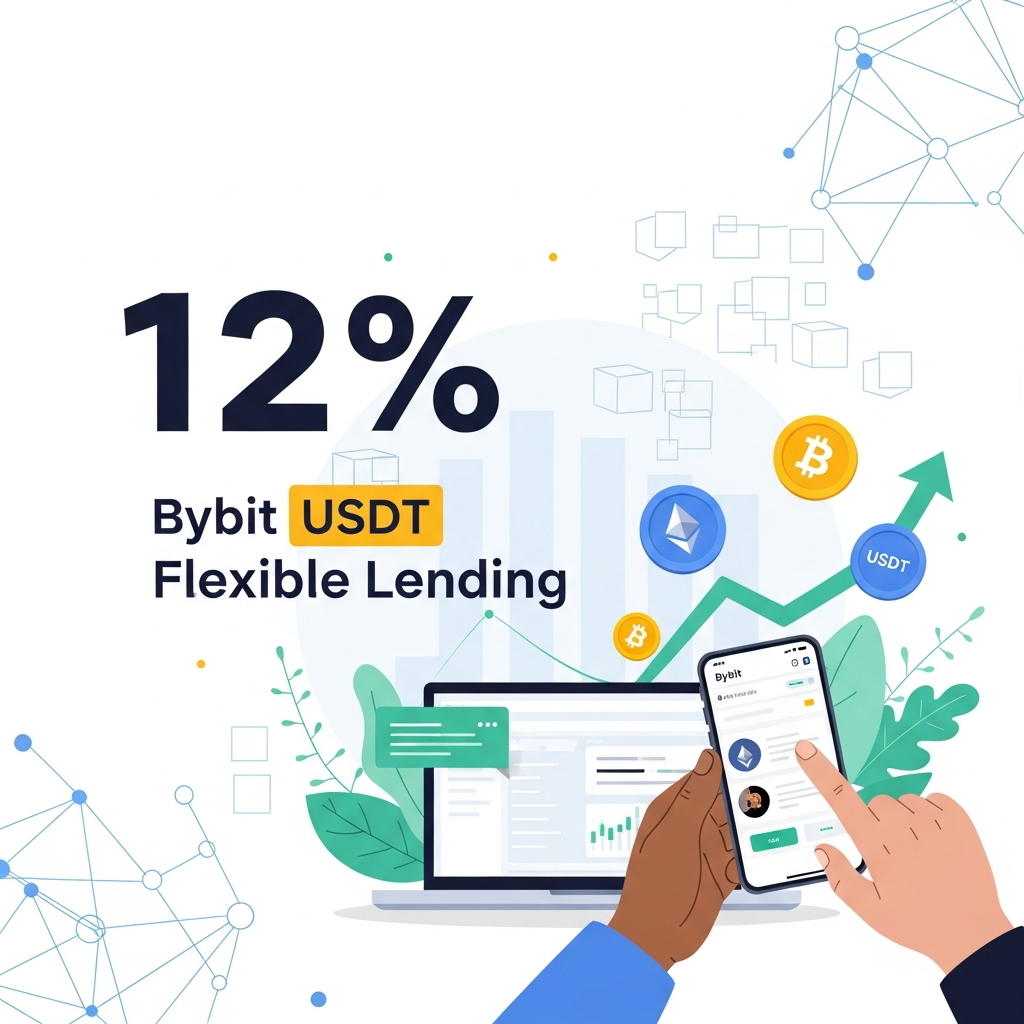 【年利12%】Bybit（バイビット）USDTフレキシブルレンディング