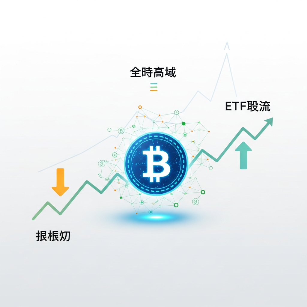 [重要度★5] 米利下げ示唆とETF流入加速でBTC最高値圏