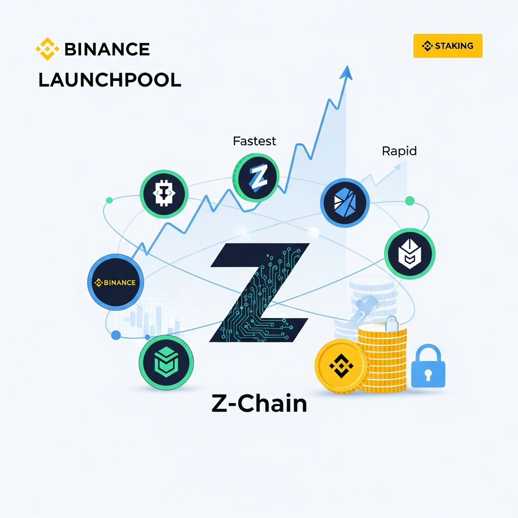 【最速】Binance Launchpool：次世代L1「Z-Chain (ZCH)」上場とステーキング開始