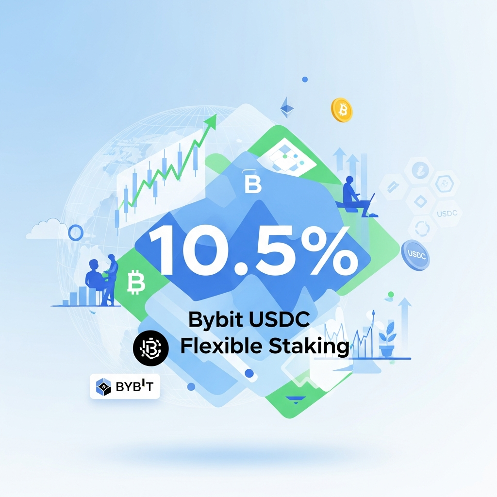 【年利10.5%】Bybit（バイビット）USDCフレキシブルステーキング