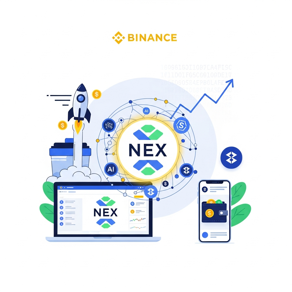 【最速】Binance Launchpool：次世代AIインフラ「Nexus AI (NEX)」が登場！