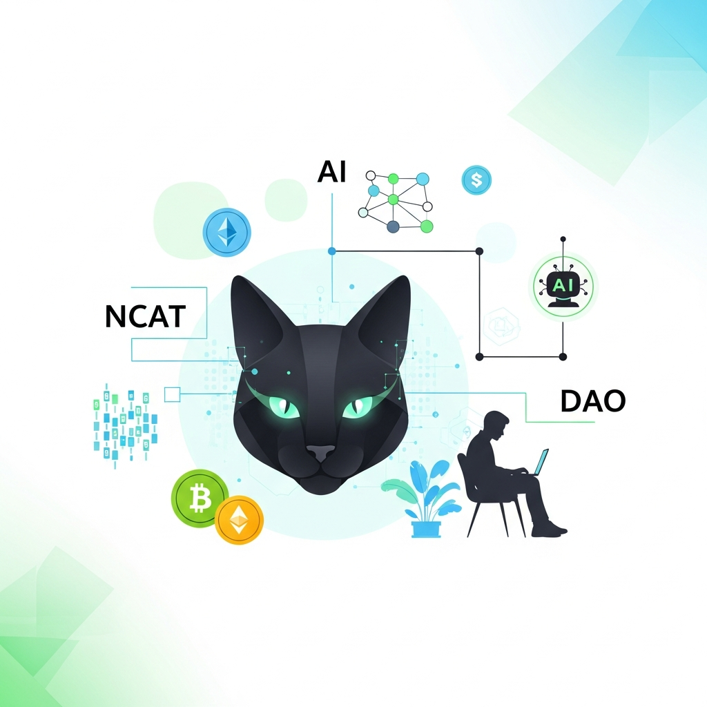 【爆益期待】Neural Cat (NCAT) + AIエージェント×自律型DAOナラティブ