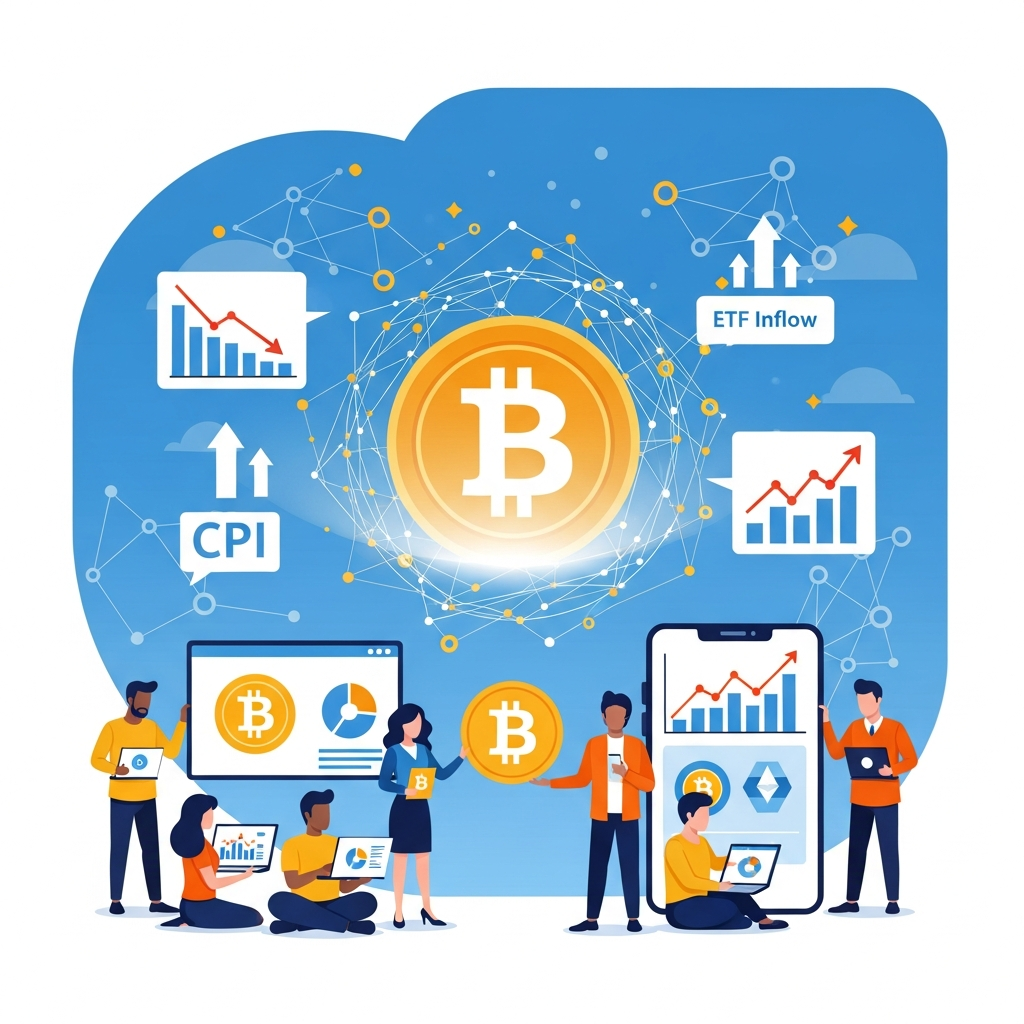 [重要度★5] 米CPI鈍化とETF流入加速でBTC最高値へ