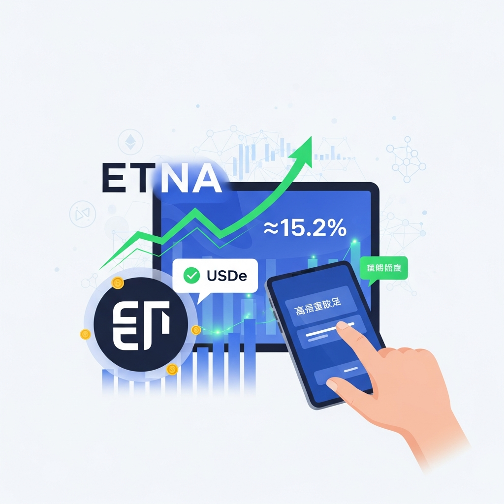 【年利15.2%】Ethena (エシーナ) で高金利ステーキング：USDeを預けて着実に増やす