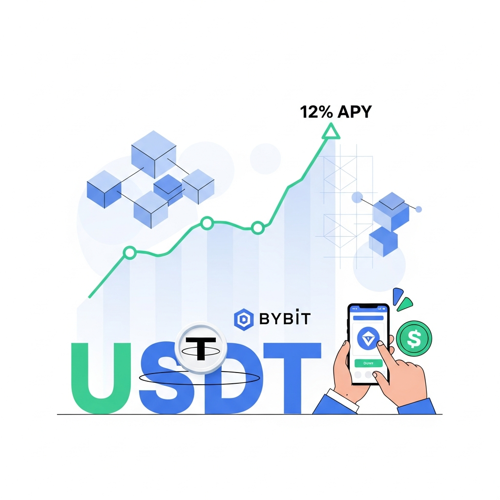 【年利12%】Bybit（バイビット）USDTフレキシブルステーキング
