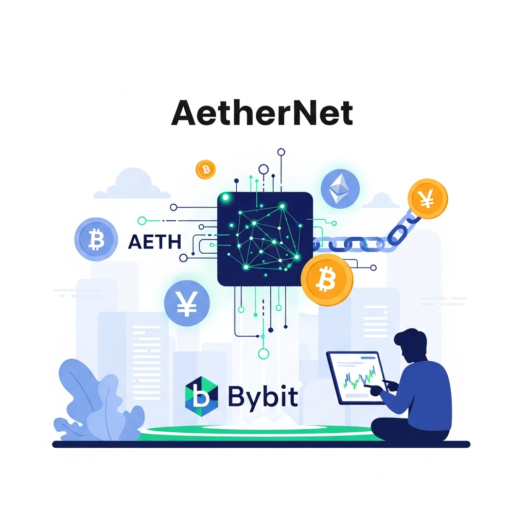 【最速】Bybit Launchpool：次世代DePINプロジェクト「AetherNet (AETH)」上場キャンペーン開催
