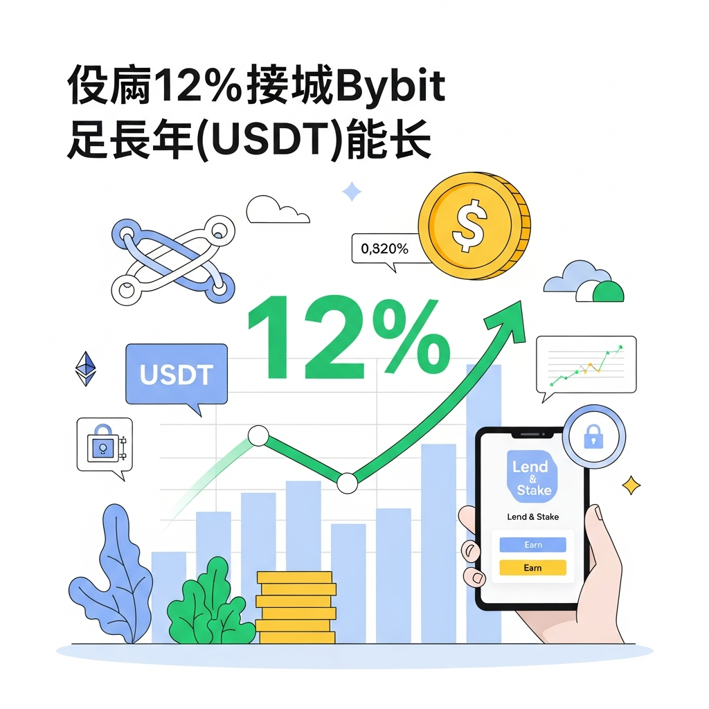 【年利12%】Bybit 貸付ステーキング（USDT）で手堅く資産を増やす方法