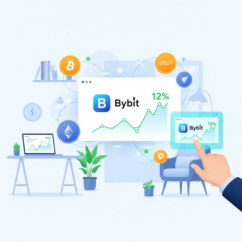 【年利12%】Bybit（バイビット）USDTフレキシブルステーキング