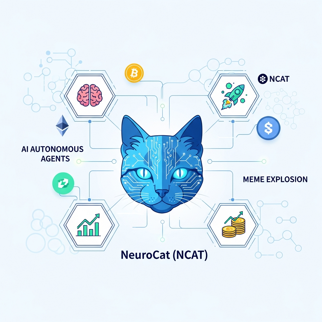 【爆益期待】NeuroCat (NCAT) + AI自律型エージェント・ミームの爆発