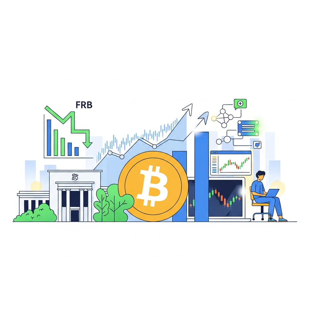 [重要度★5] 米FRB利下げ転換、BTCは過去最高値更新へ