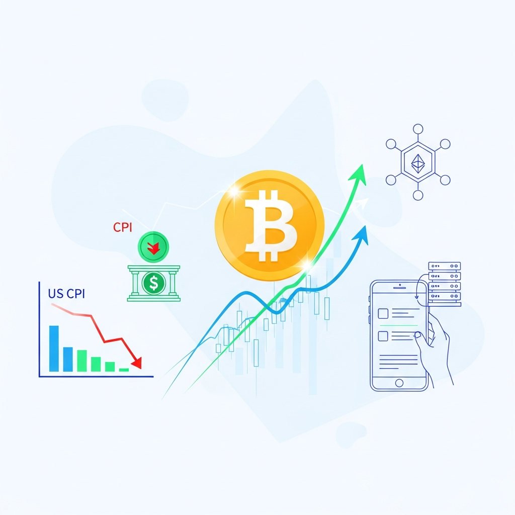 [重要度★5] 米CPI下振れで利下げ加速、BTC最高値更新へ