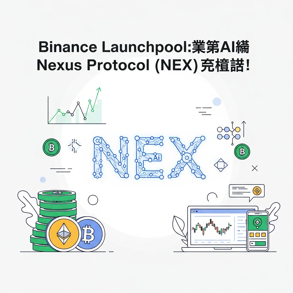 【最速】Binance Launchpool：次世代AIレイヤー「Nexus Protocol (NEX)」が始動！