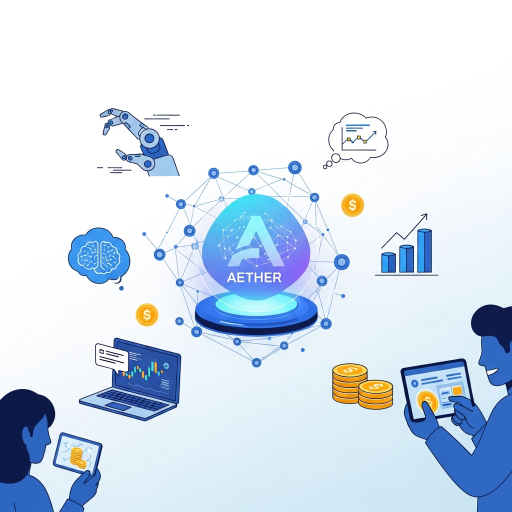 【爆益期待】Aetheria AI (AETHER) + 自律型AIエージェント・ナラティブ