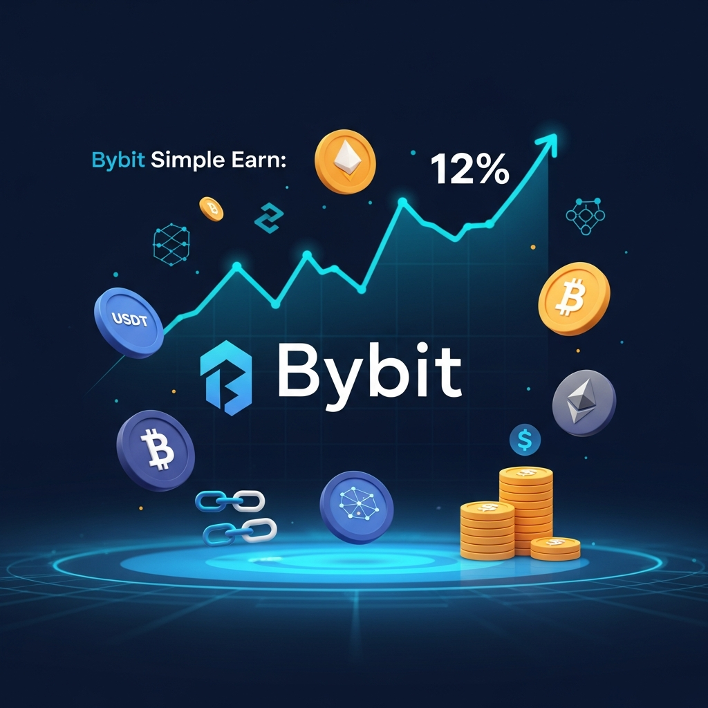 【年利12%】Bybit Simple Earn：USDTで手堅く増やす最新運用術