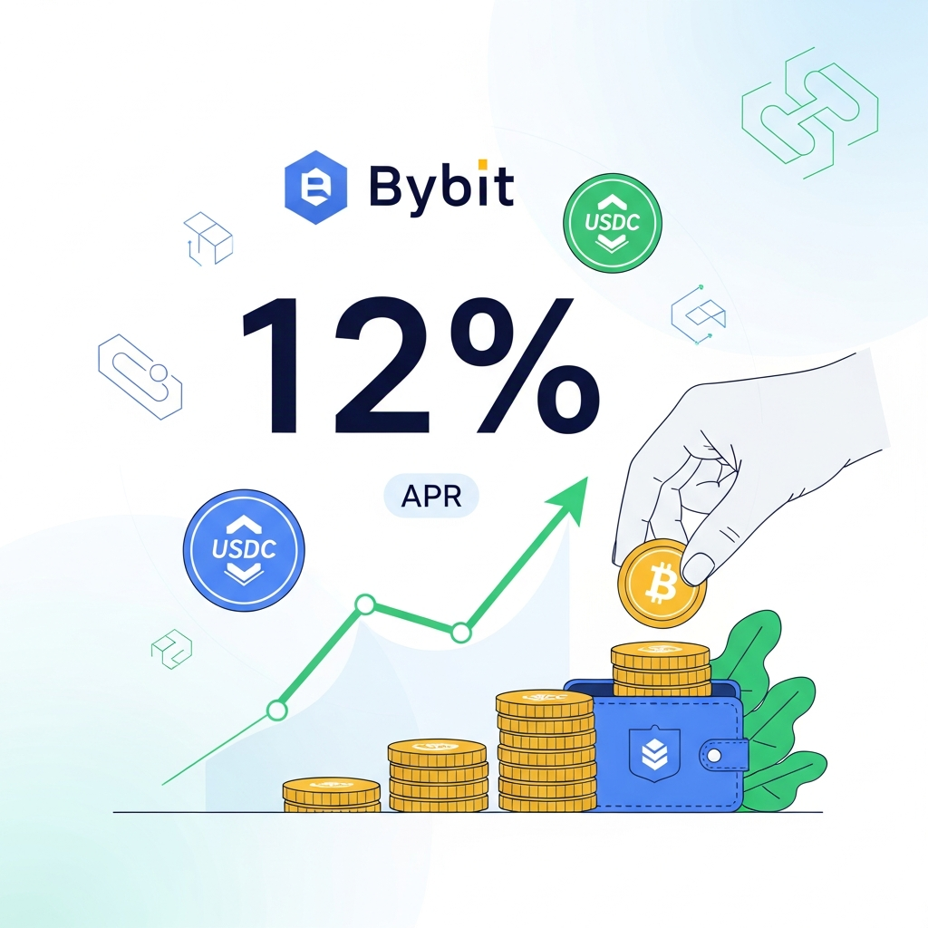 【年利12%】Bybit（バイビット）USDC貸付：手堅く米ドル建て資産を増やす最適解
