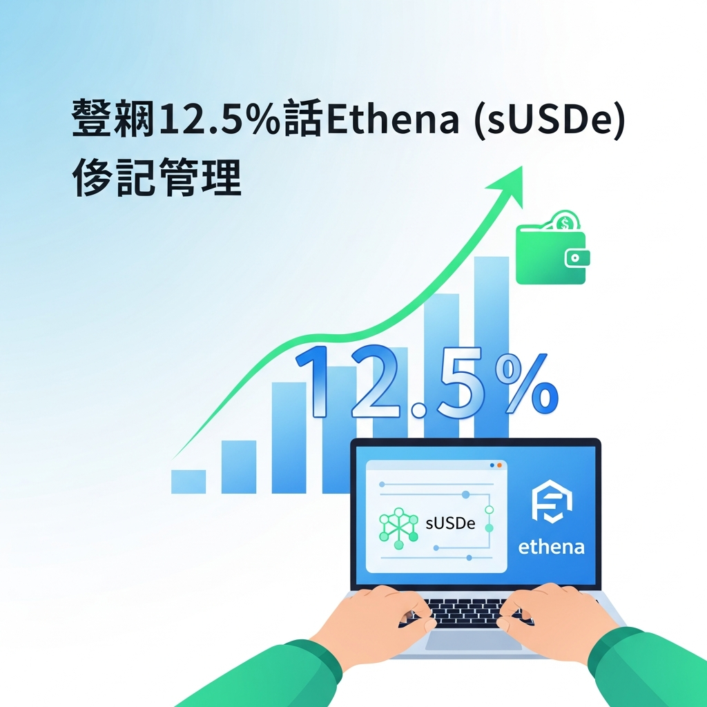 【年利12.5%】Ethena (sUSDe) でステーブルコインを運用し手堅く増やす