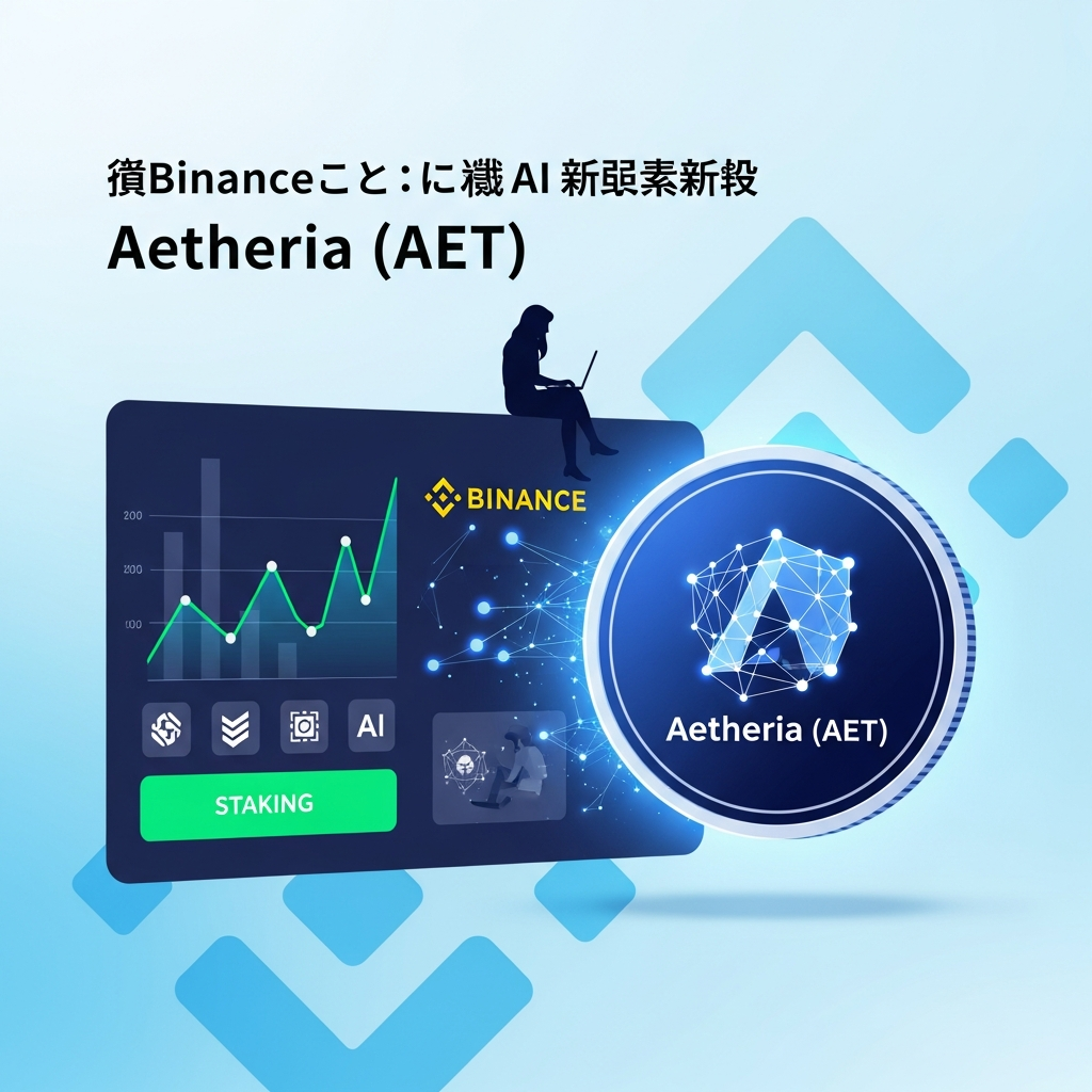 【最速】Binanceローンチプール：新世代AIインフラ「Aetheria (AET)」のステーキング開始
