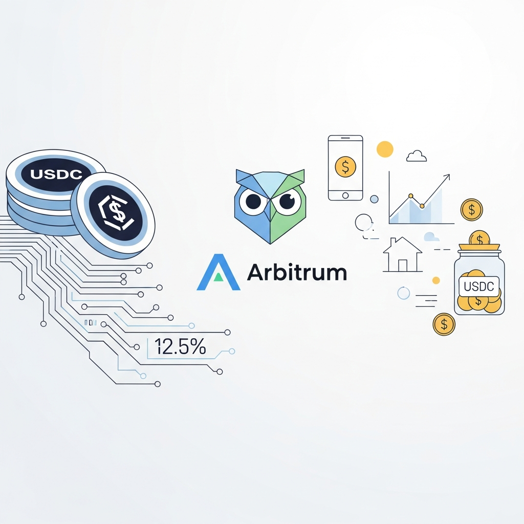 【年利12.5%】Aave V3 × ArbitrumでのUSDCレンディング運用