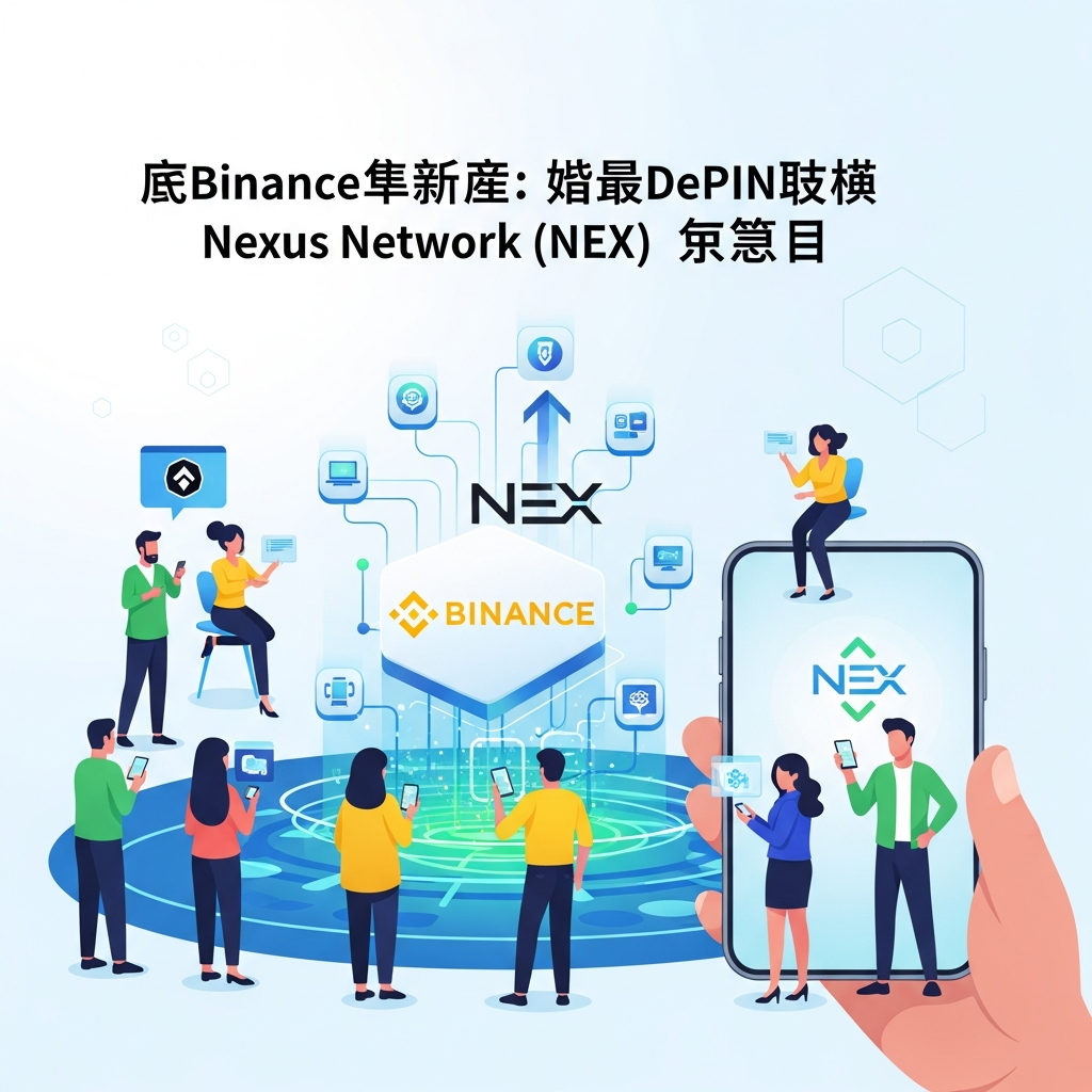 【最速】Binanceローンチプール：次世代DePINプロジェクト「Nexus Network (NEX)」が始動
